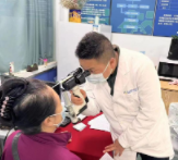 兴科卫生服务站联合润城普瑞开展免费眼体检公益活动